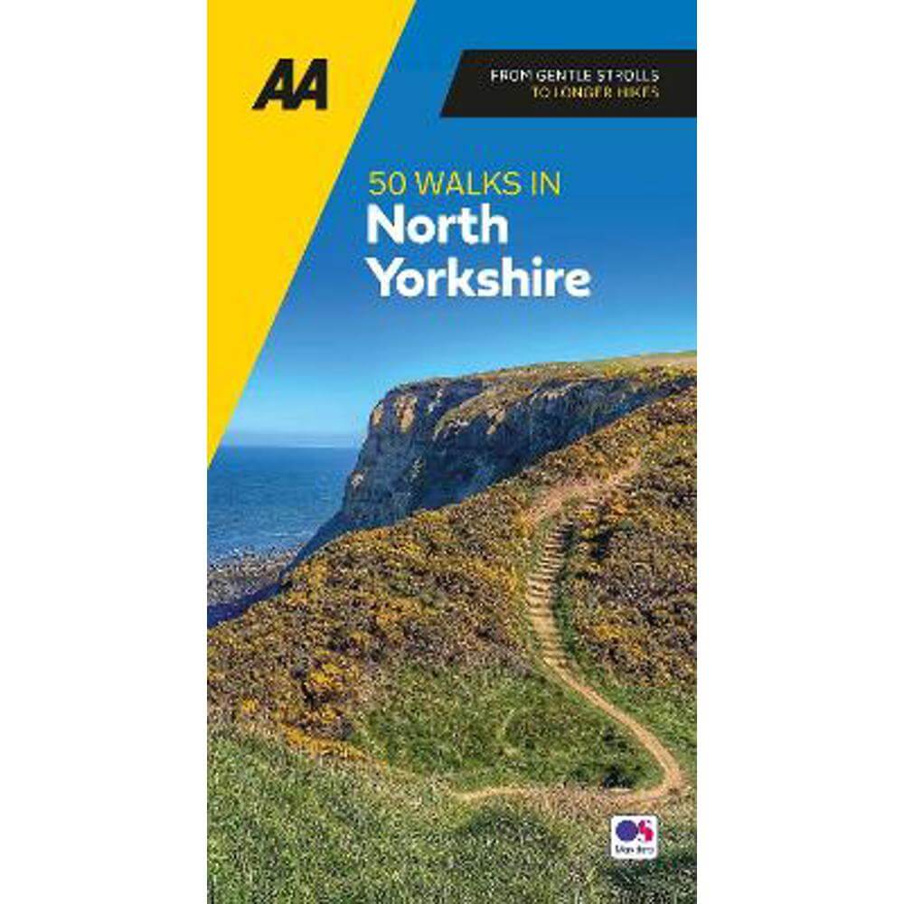 AA 50 Walks in North Yorkshire (Paperback)